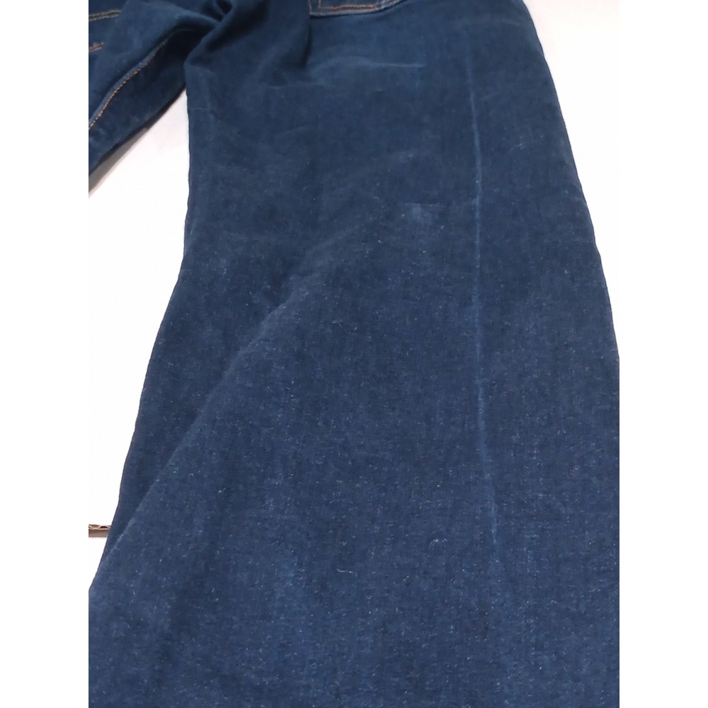 Levi's 501 Straight Leg Jeans Mens 32x32 Blue Denim Cotton Dark Wash Regular Fit - Picture 6 of 9